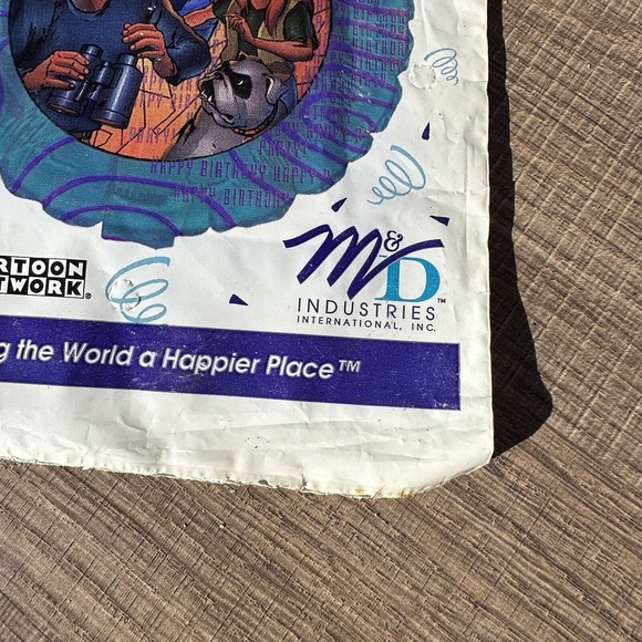 Vintage 1990s New Jonny Quest Cartoon Network 18" Large Balloon M&D - Picture 4 of 8